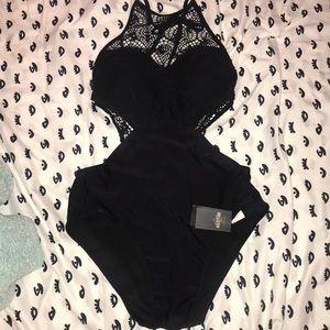 Hollister cut out one piece